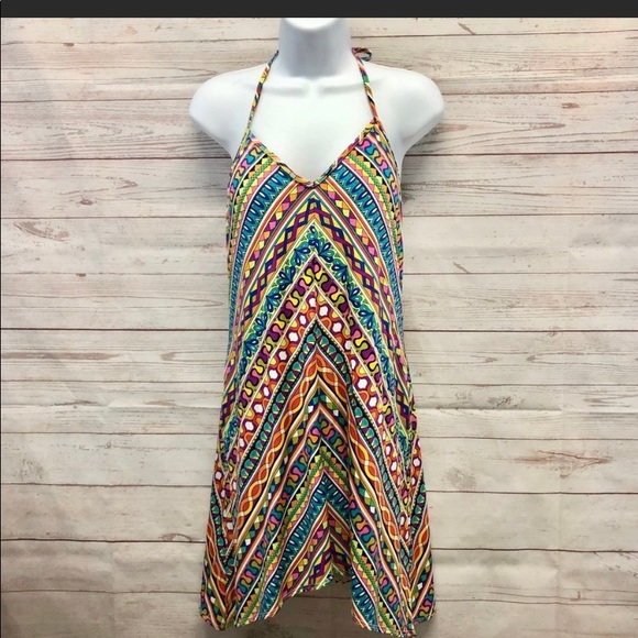 Trina Turk Peruvian Stripe Cover Up Dress - Picture 4 of 4